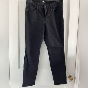 Old navy pop icon skinny black jeans size 12
